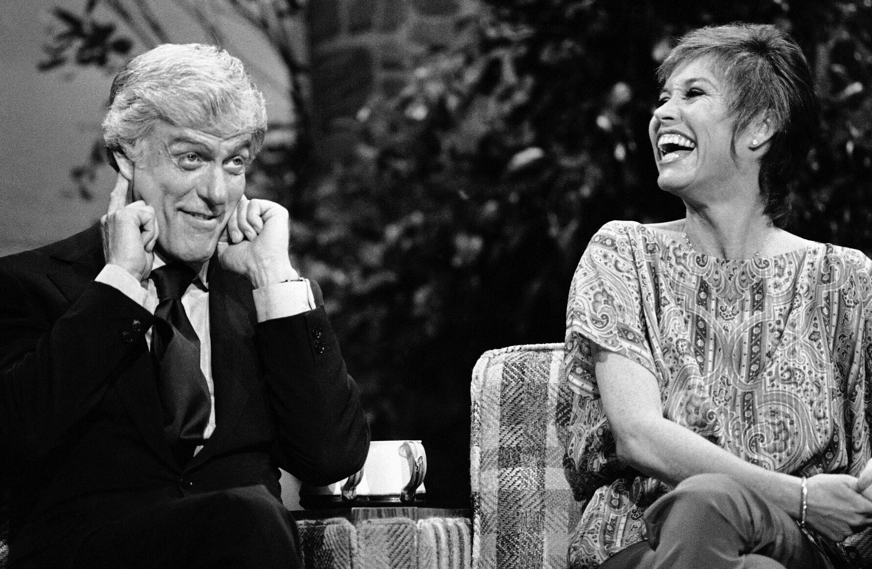 1979: Dick Van Dyke and Mary Tyler Moore on "Tonight Show" with Johnny Carson